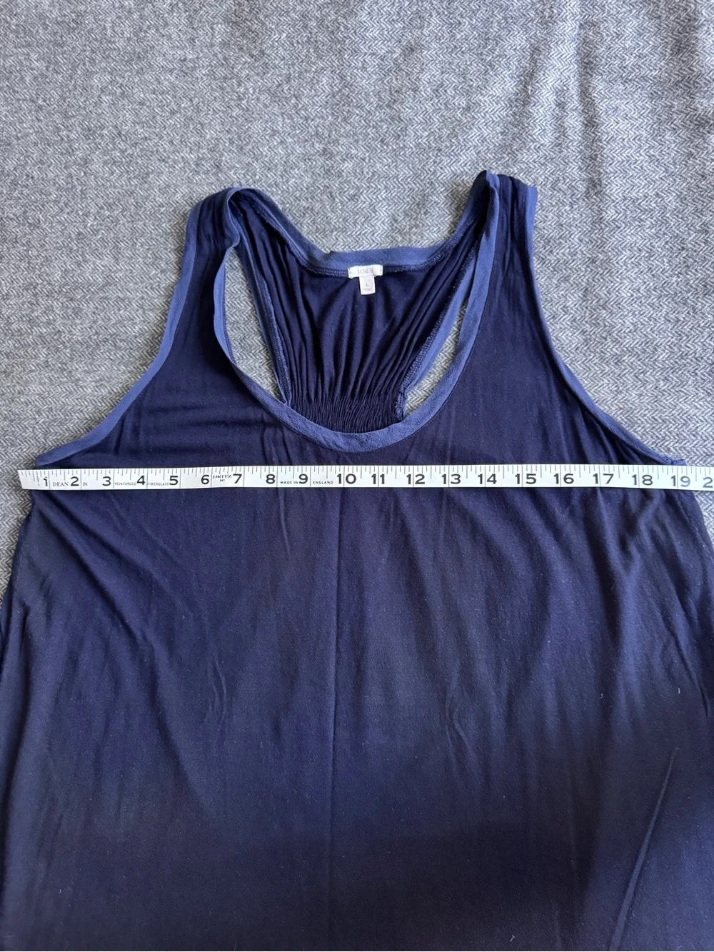 Jcrew Lot of 3 Tank Tops - Lavender, Gray, Navy
